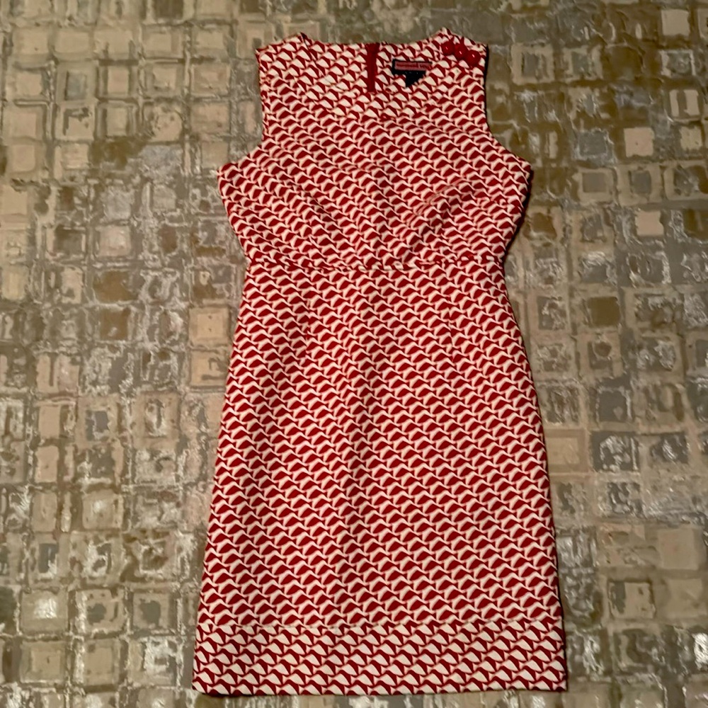 Vineyard Vines, red fish dress